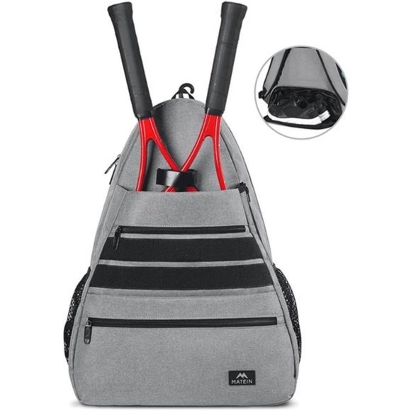 Tennis Bags for Men & Women Large Waterproof Durable Tennis Backpack
